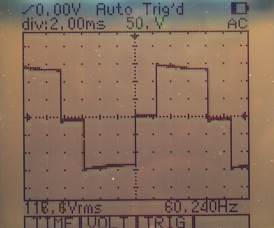 APC Back-UPS Connect Normal Stepped Waveform Output