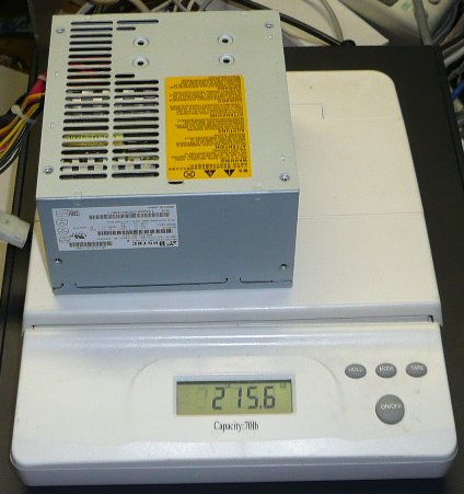 Bestec PSU Weight